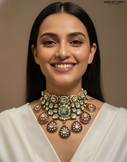 ZEBA KUNDAN NECKLACE