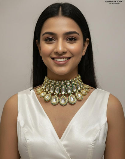 SHAYA UNCUT KUNDAN DIAMOND NECKLACE