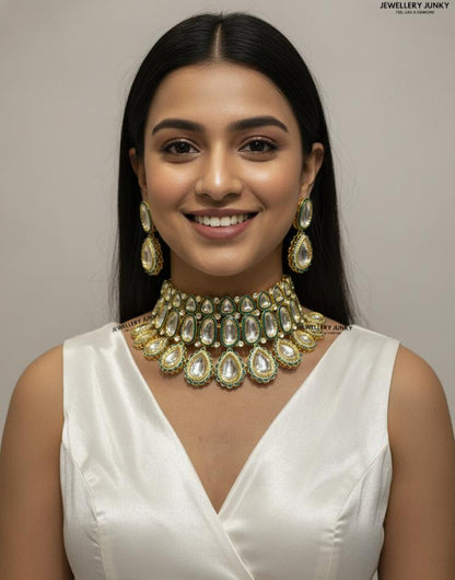 SHAYA UNCUT KUNDAN DIAMOND NECKLACE