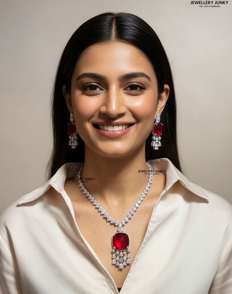 SELENE CZ DIAMOND NECKLACE