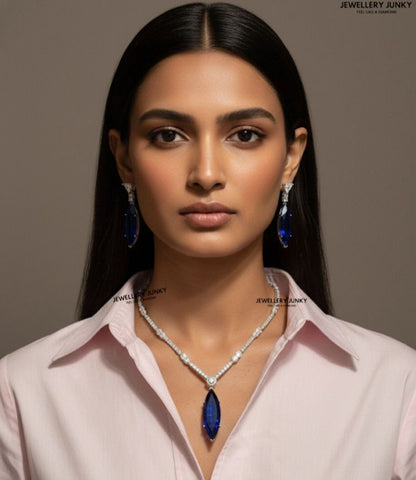 GLORIA CZ DIAMOND NECKLACE