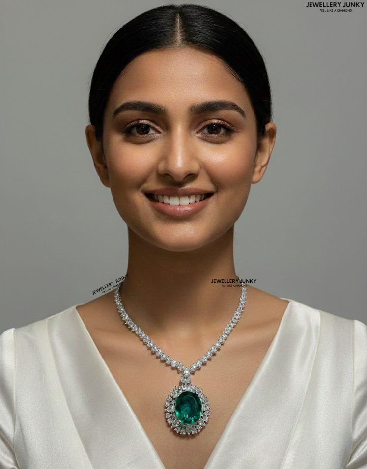 TYA OVAL DIAMOND NECKLACE