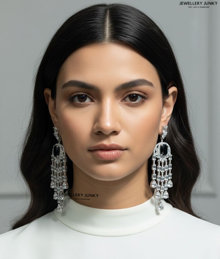 BILLIE DIAMOND EARRING E-1447