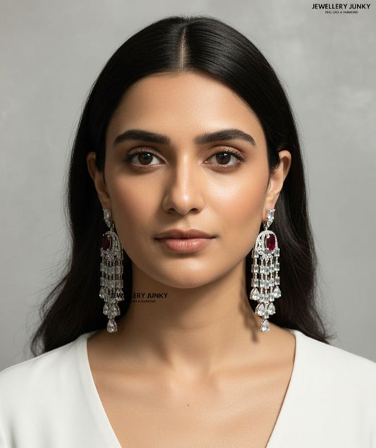 BILLIE DIAMOND EARRING E-1447