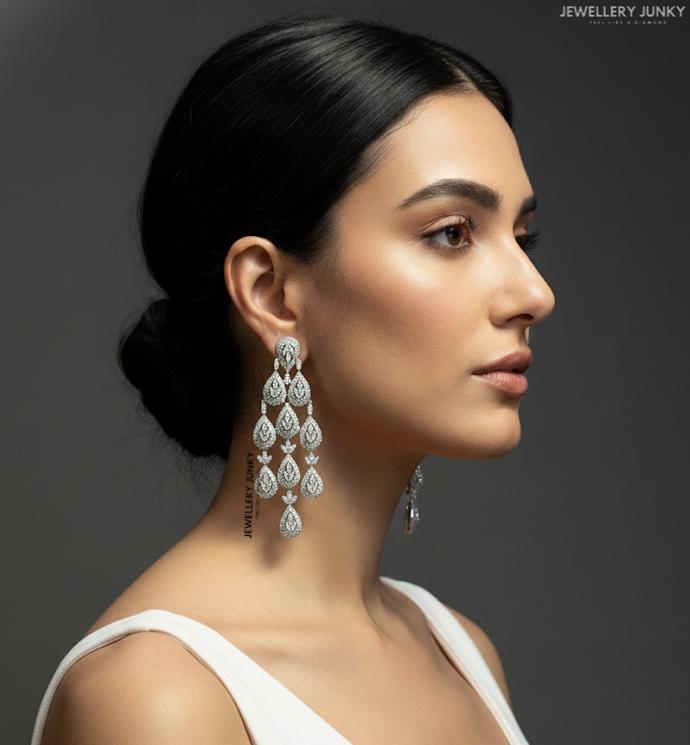 ZIANA DIAMOND EARRING E-1043