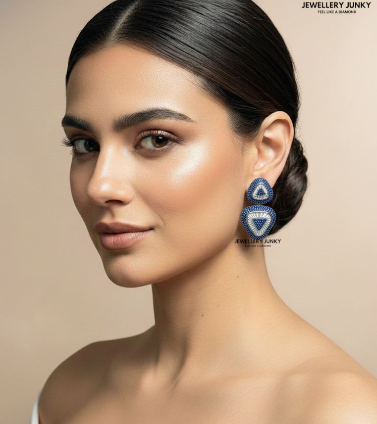 REBACCA DIAMOND EARRING E-1051