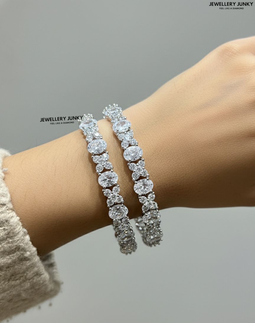 EKNOOR DIAMOND BANGLES