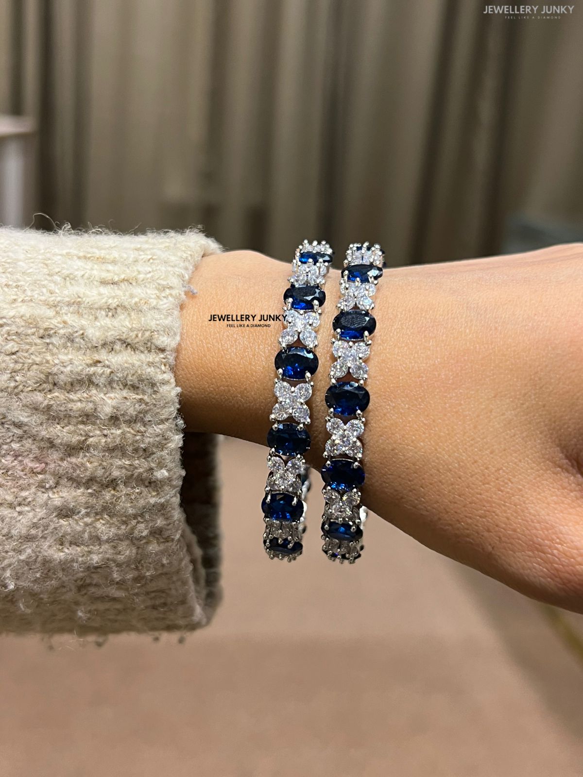 EKNOOR DIAMOND BANGLES