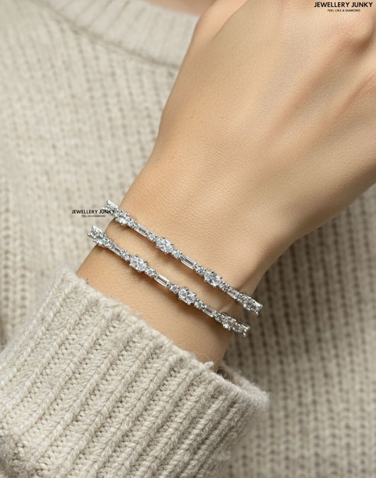 FREYA DIAMOND BANGLE