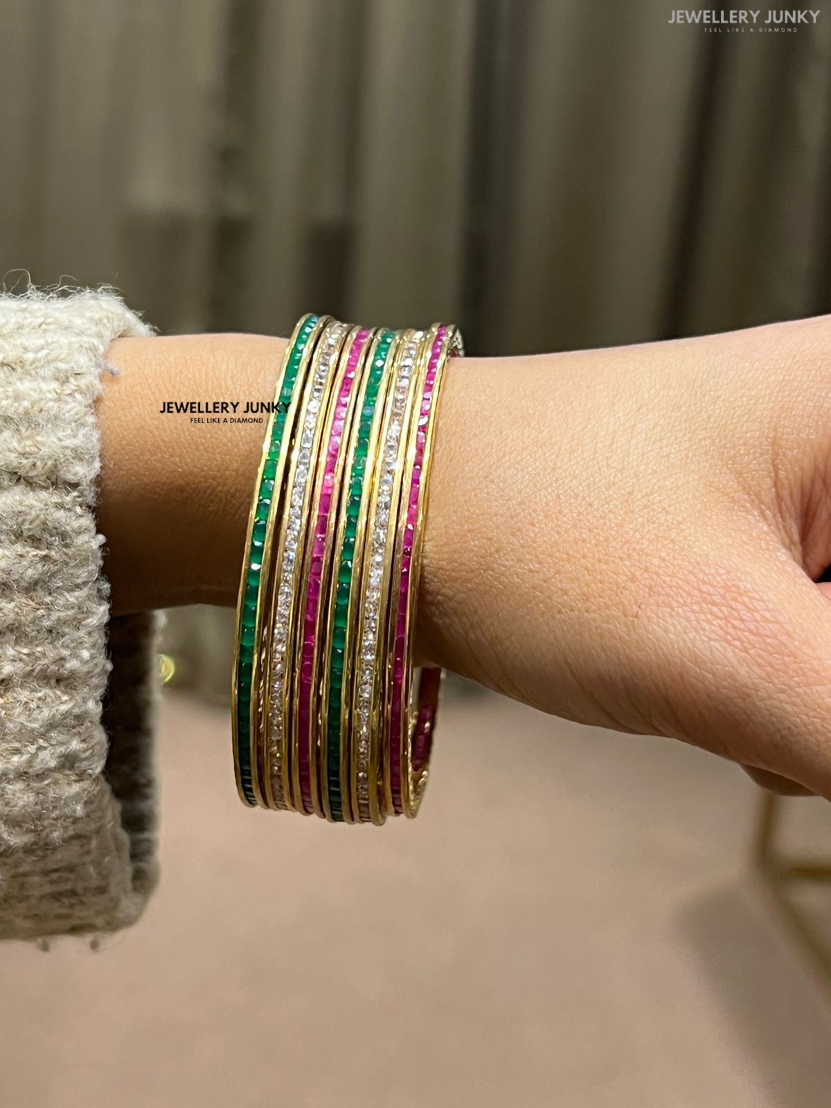 SAJANI DIAMOND BANGLE