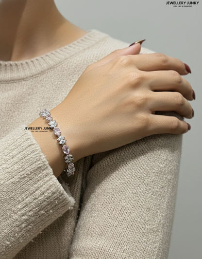 WRITE DIAMOND BANGLES