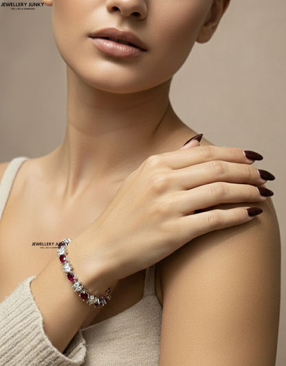 WRITE DIAMOND BANGLES