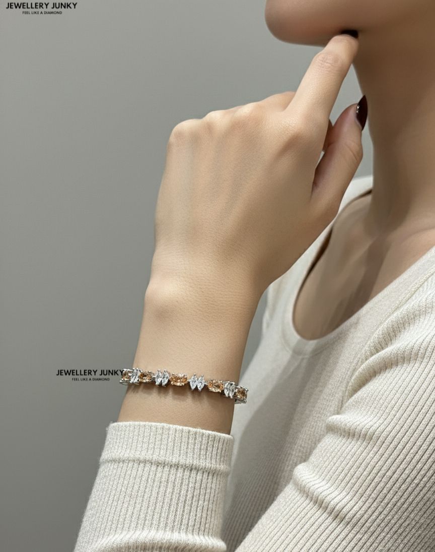 WRITE DIAMOND BANGLES