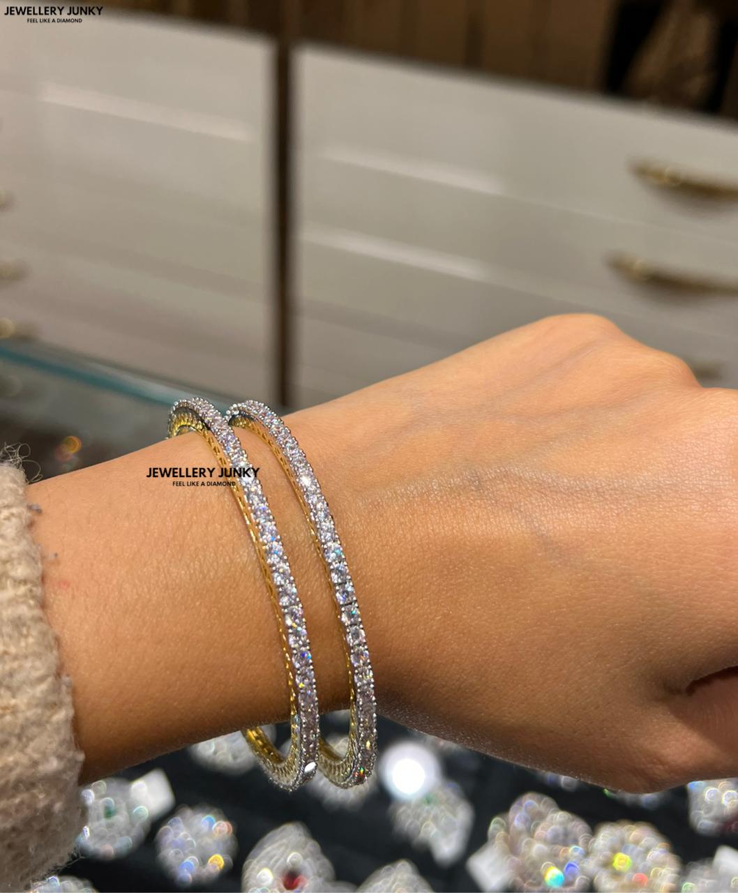 BENISHA DIAMOND BANGLES