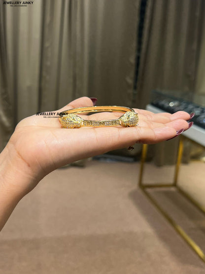 MAKENA DIAMOND LEOPARD BRACELET