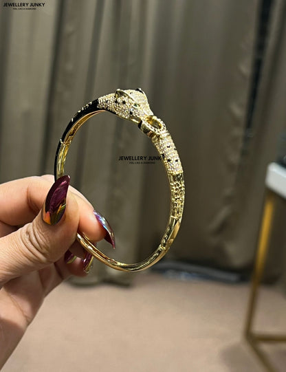 LEONA DIAMOND LEOPARD  BRACELET