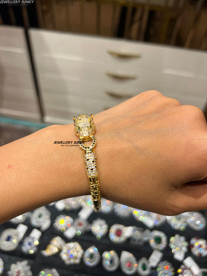 LEONA DIAMOND LEOPARD  BRACELET