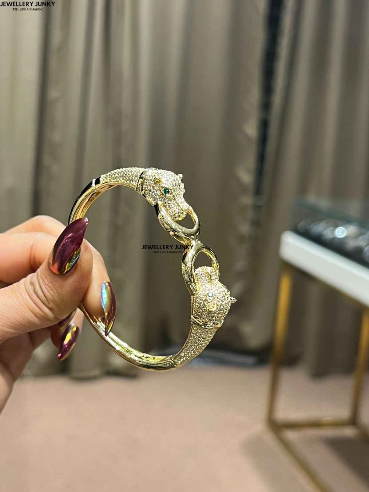 JEN DIAMOND LEOPARD BRACELET