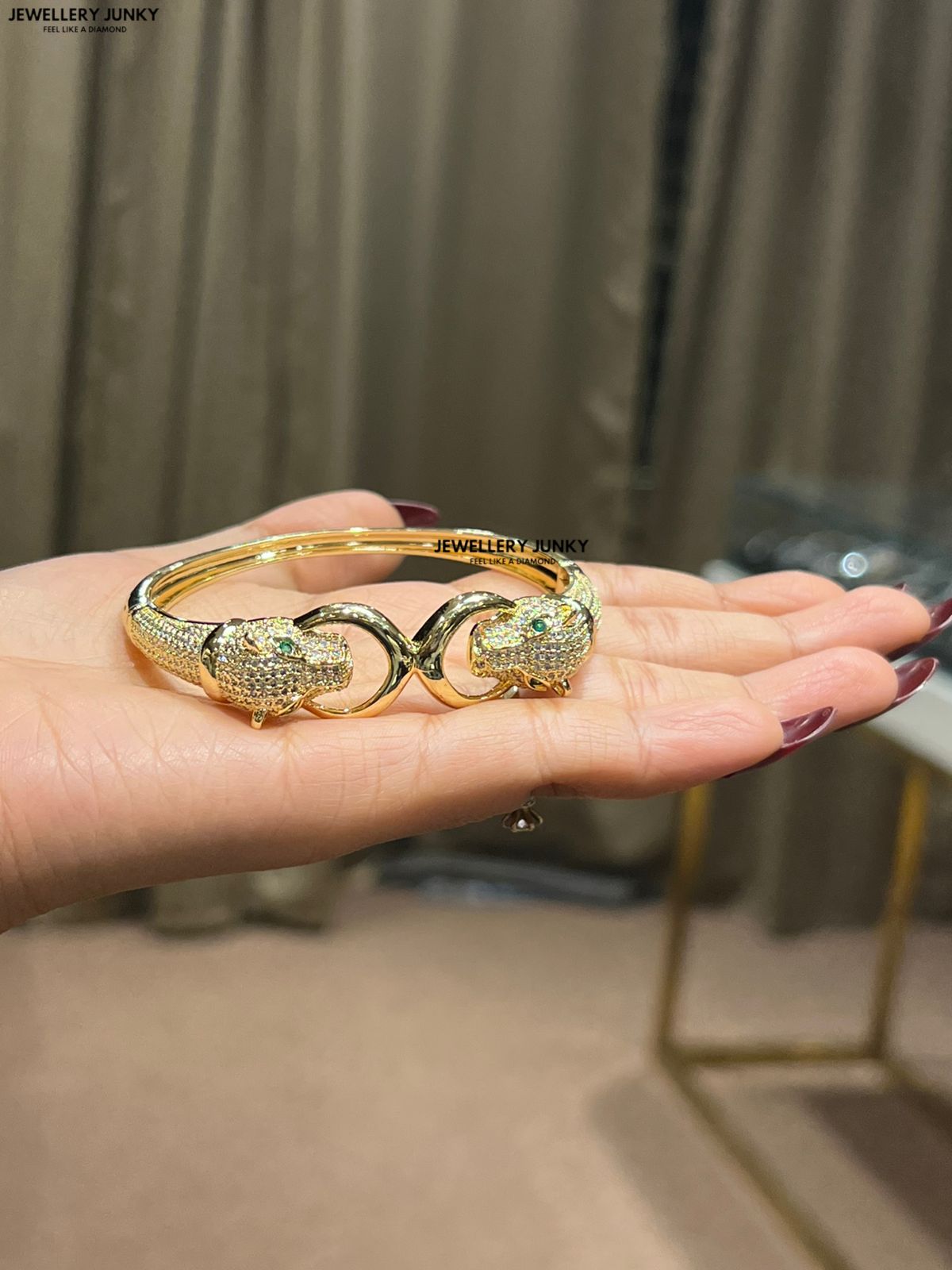 JEN DIAMOND LEOPARD BRACELET