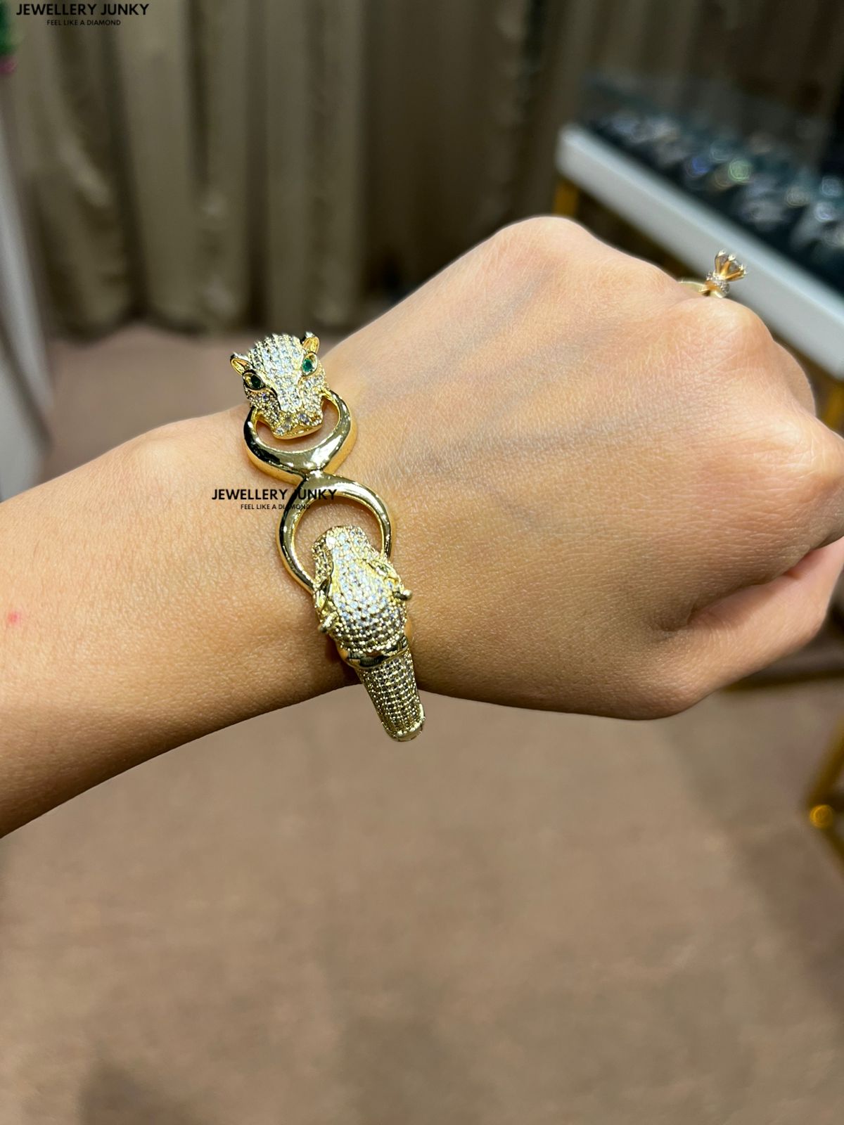 JEN DIAMOND LEOPARD BRACELET