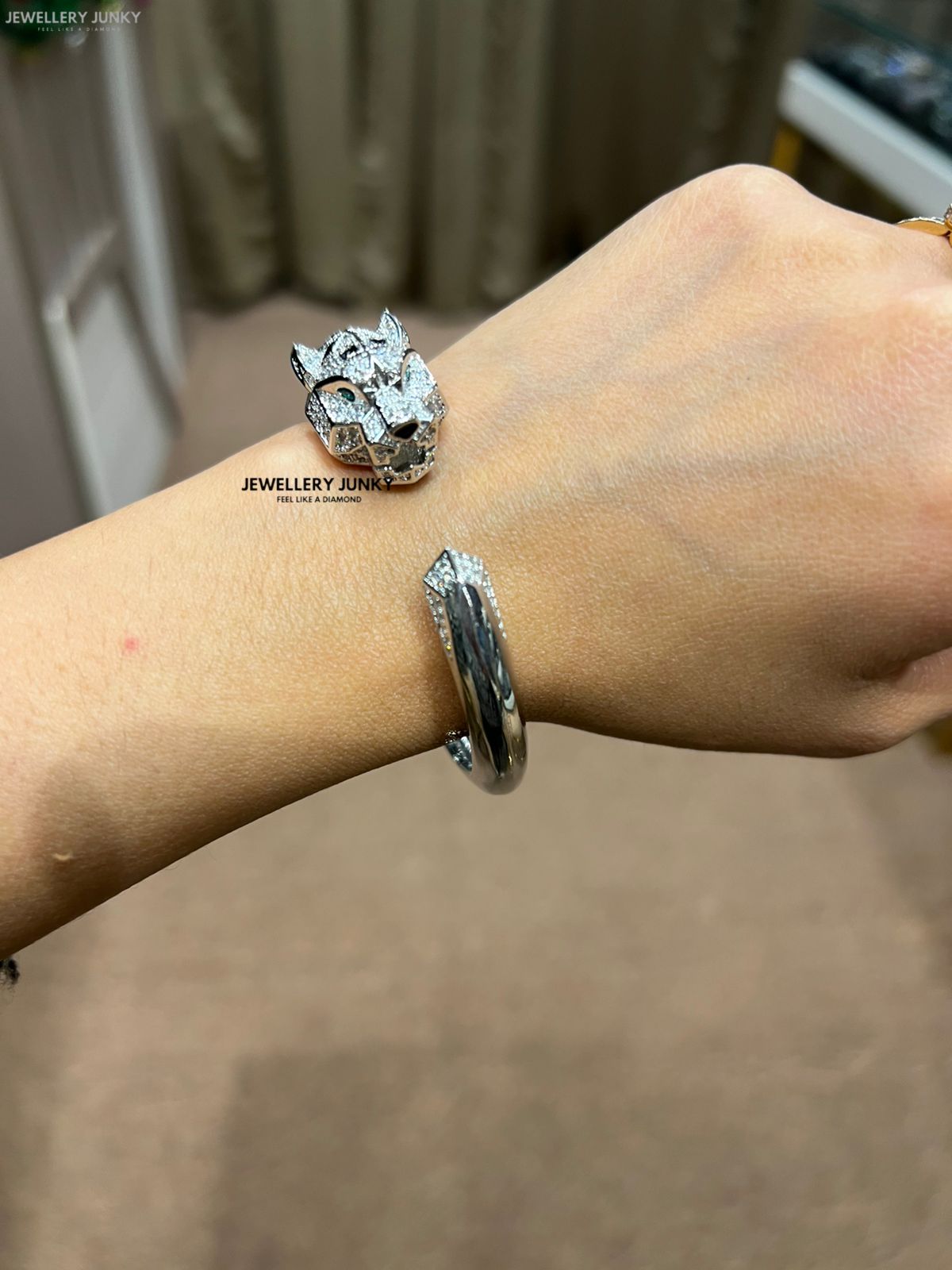 BELCIA DIAMOND LEOPARD BRACELET