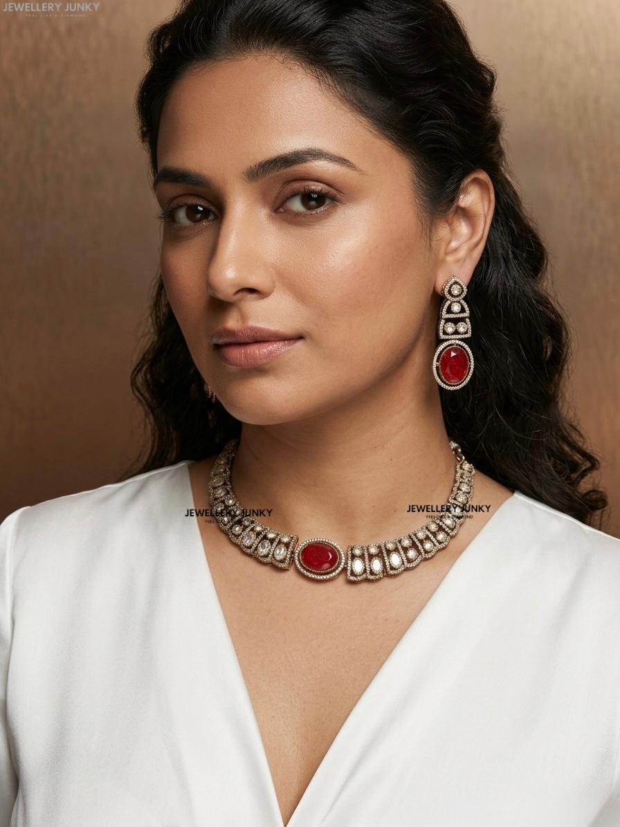 MAINA KUNDAN NECKLACE