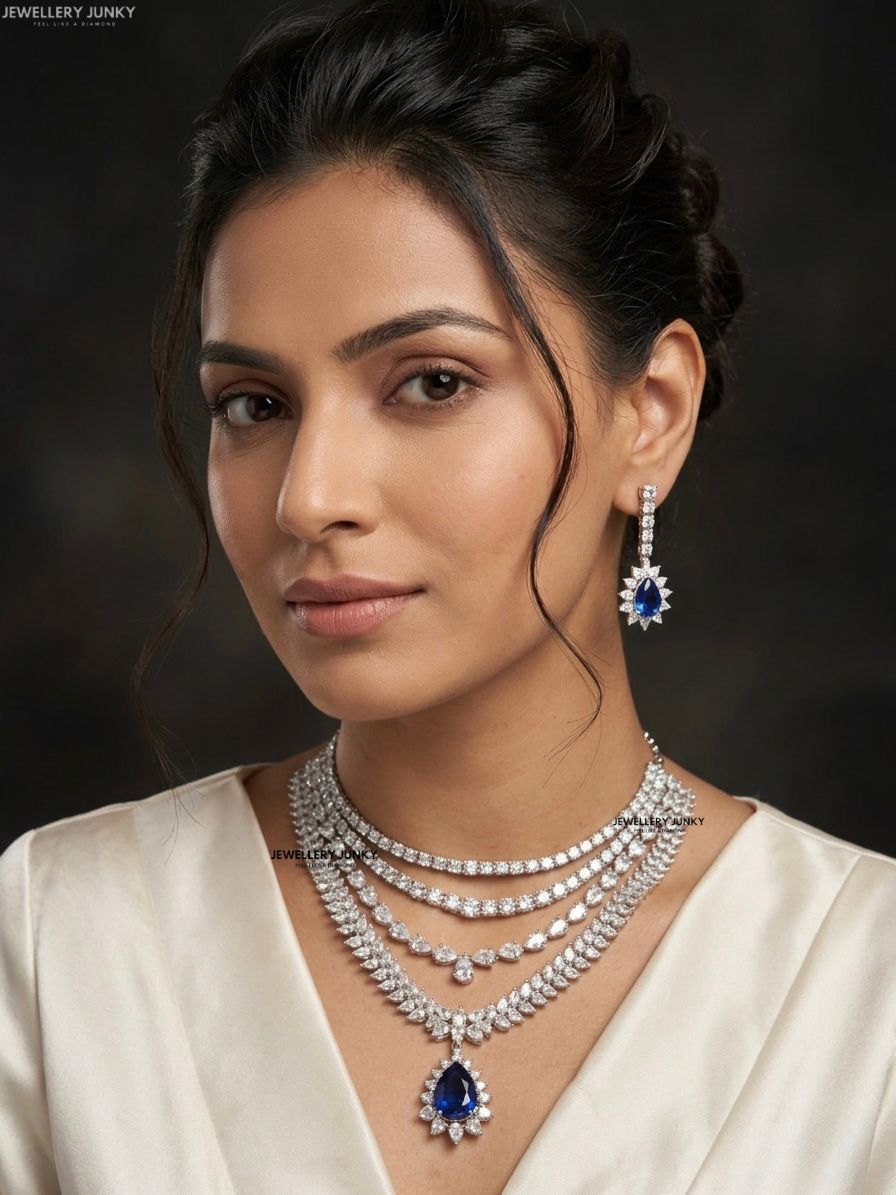 MIRANDA DIAMOND LAYERED NECKLACE