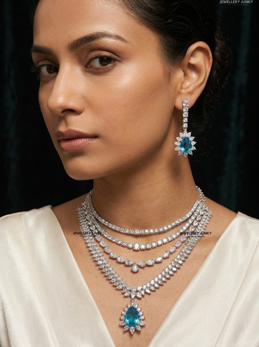 MIRANDA DIAMOND LAYERED NECKLACE