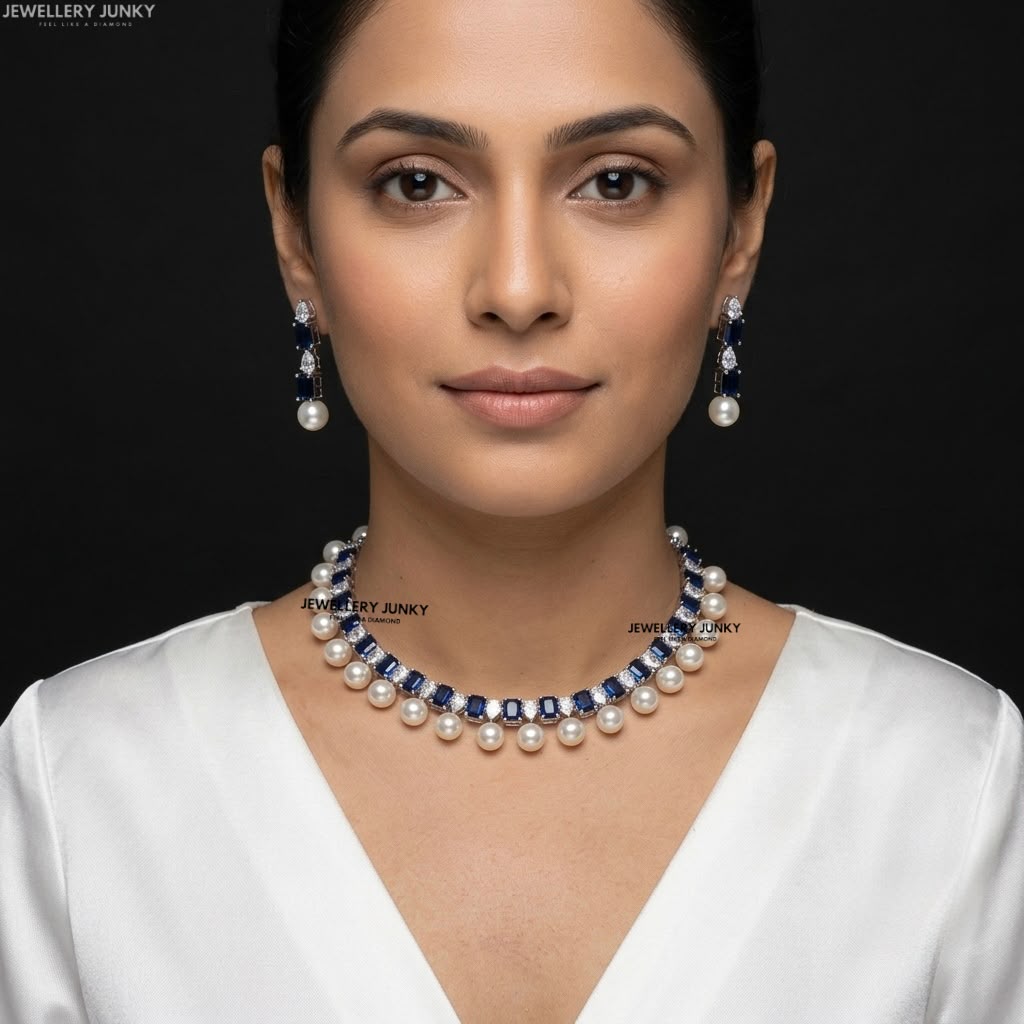 SOHA DIAMOND PEARL NECKLACE