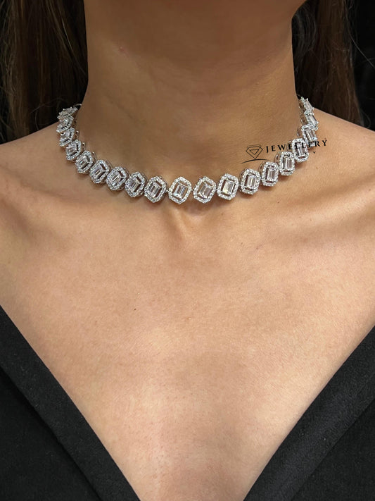 JIERA CZ DIAMOND NECKLACE