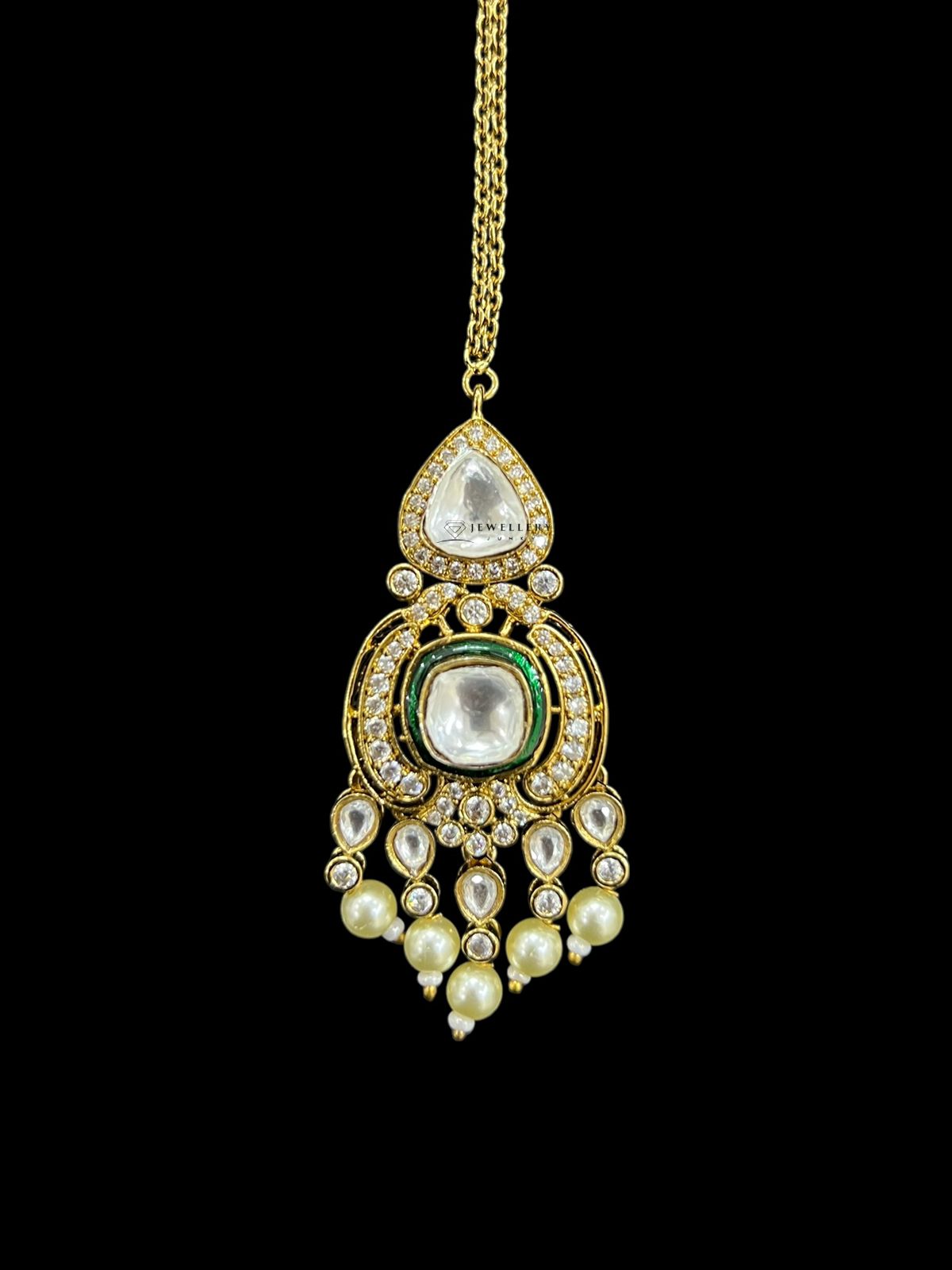 MEGHALI KUNDAN PEARL VICTORIAN NECKLACE