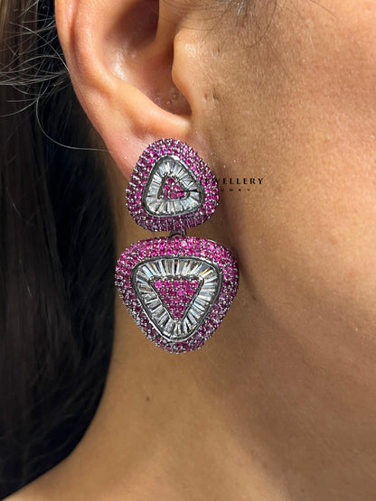 REBACCA DIAMOND EARRING E-1051