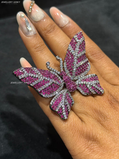 BUTTERFLY DIAMOND RING