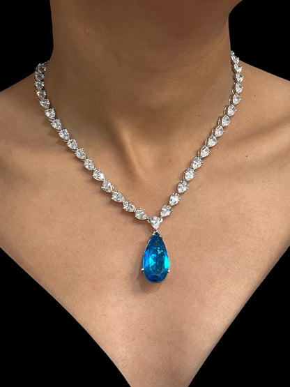 SYLAVIA DIAMOND NECKLACE